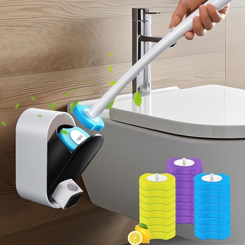 24 個使い捨て便器リフィルアップグレードトイレ浴室クリーニ - Eco Sponge のレビューと価格