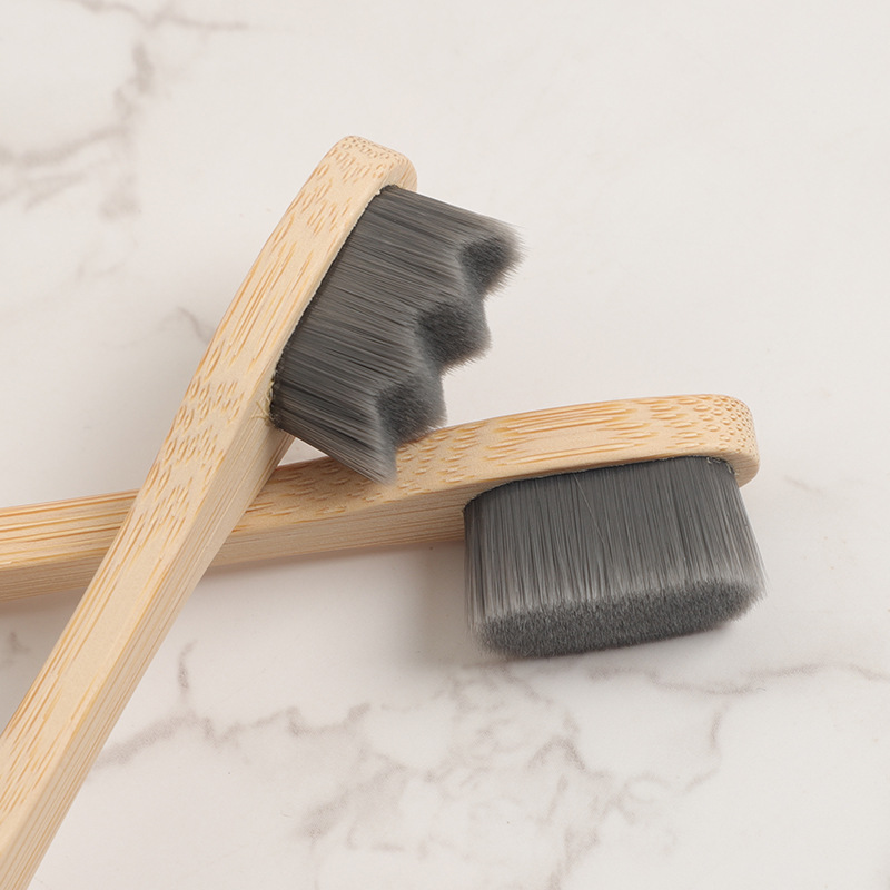 歯茎が弱い方にも優しい、超柔らかい竹製歯ブラシ4本セット。個 - Bamboo Toothbrush のレビューと価格