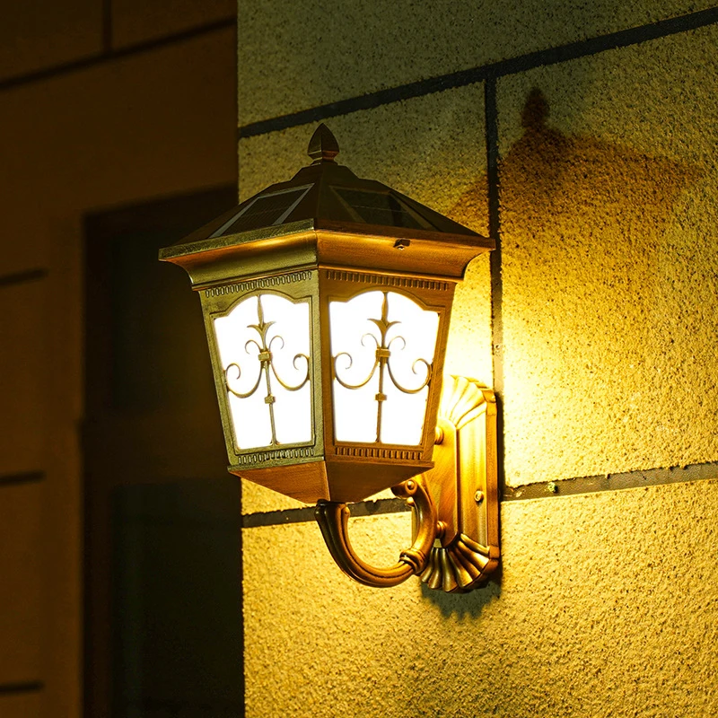 太陽光発電式防水壁掛けライト。テラス、庭、別荘に最適。屋外用 - Solar Garden Light のレビューと価格