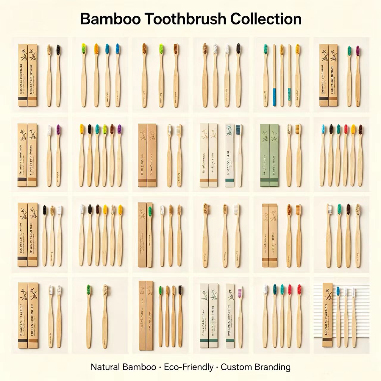 竹製歯ブラシ 100本入り 環境に優しい再利用可能な歯ブラシ - Bamboo Toothbrush のレビューと価格