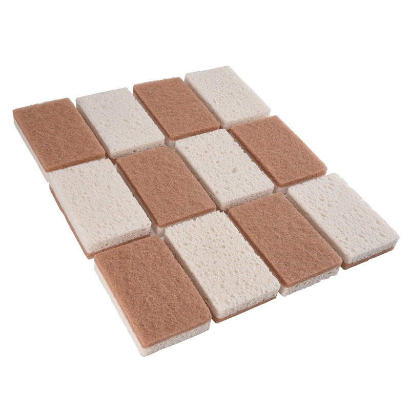 環境に優しい天然スポンジ食器用スポンジ12個パック - 生分 - Eco Sponge のレビューと価格