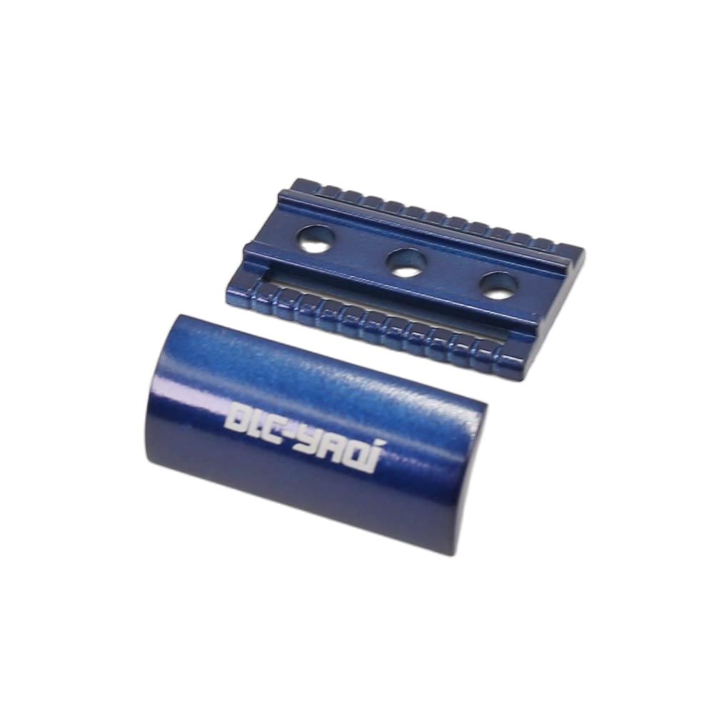 Yaqiスペースブルーカラーコブル安全かみそりヘッド - Safety Razor Handle のレビューと価格
