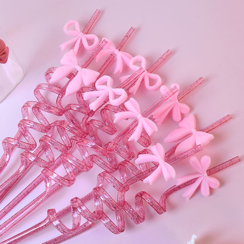 再利用可能なグリッタースパイラルストロー（4/8/12/16 - Reusable Straw のレビューと価格