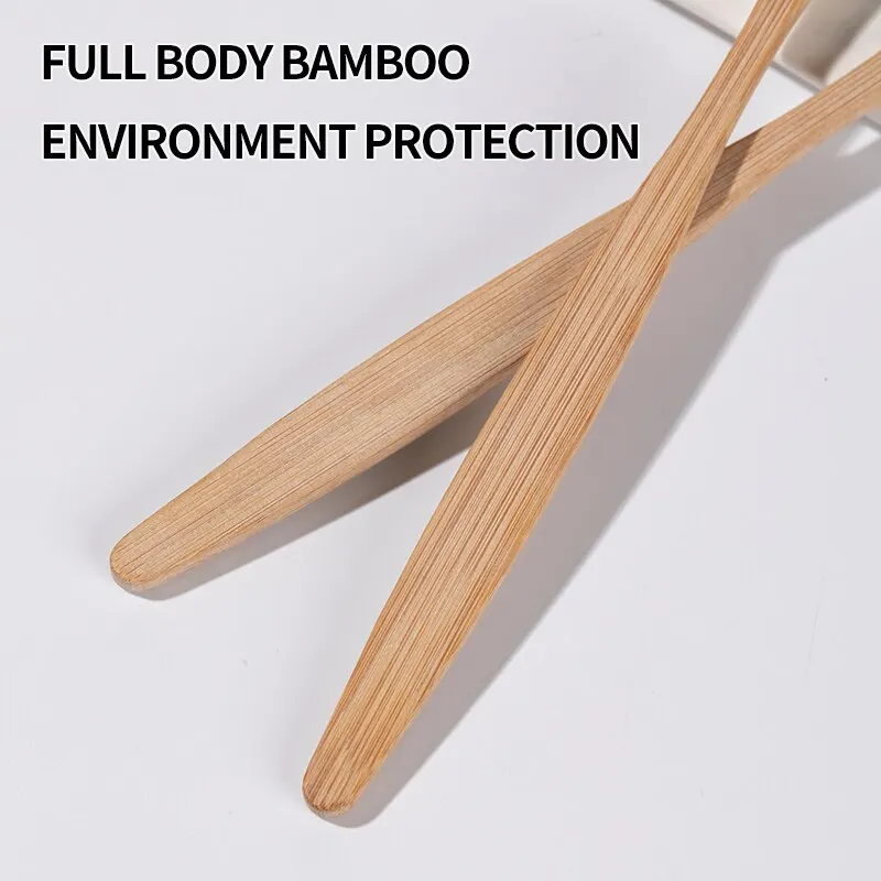 竹歯ブラシ 10 個セット - 天然牛革で包まれた環境に優し - Bamboo Toothbrush のレビューと価格